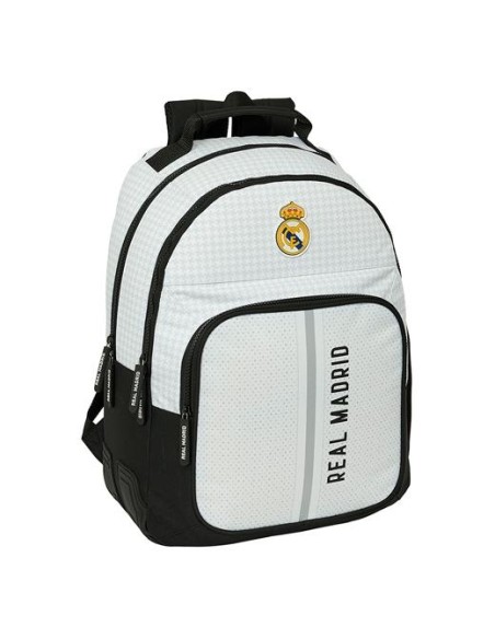 SAFTA MOCHILA DOBLE CON CANTONERAS ADAPT.CARRO REAL MADRID 1ª EQUIP. 24/25